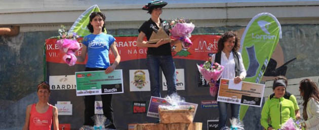 Podio femenino de la Media de Bera (Foto: Organización)